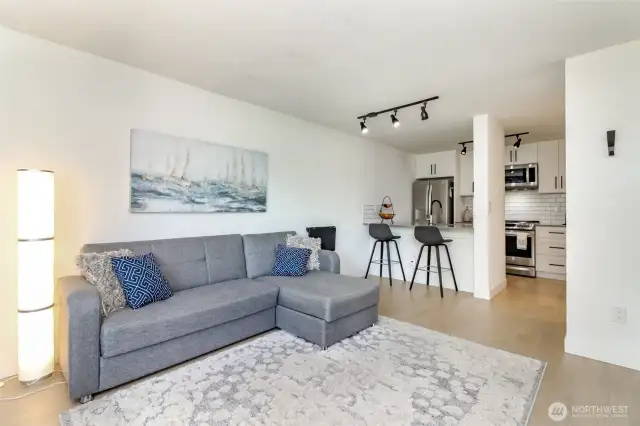 Living Room and Kitchen