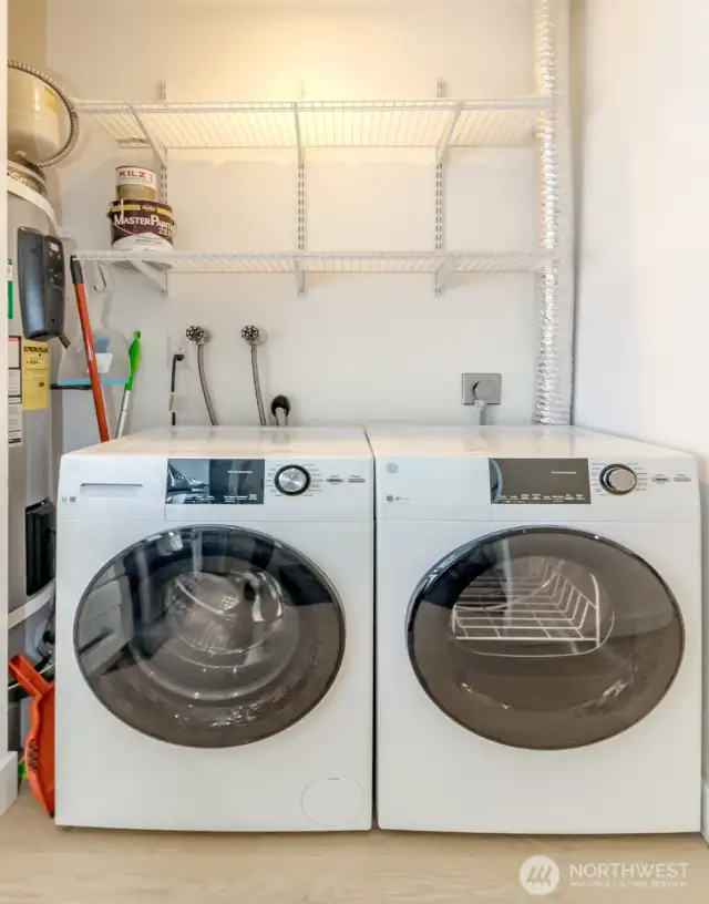 Washer and Dryer included
