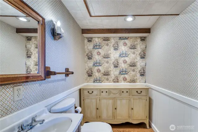 1/2 bath Downstairs