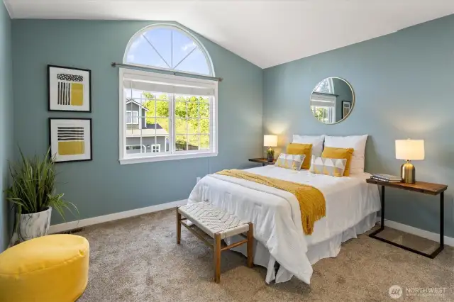 Second bedroom on upper floor