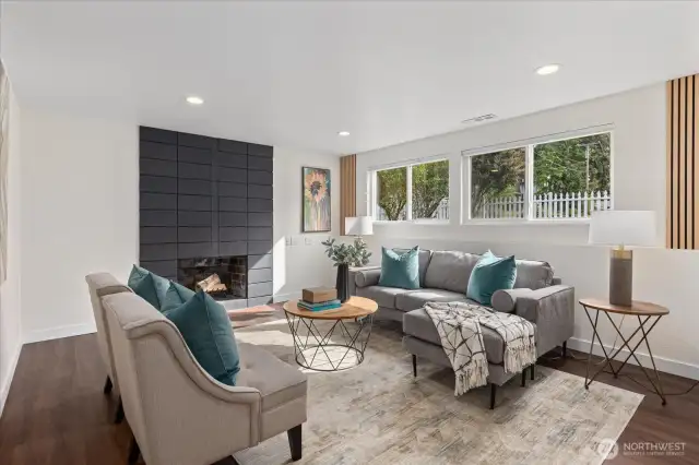 Downstairs rec room.