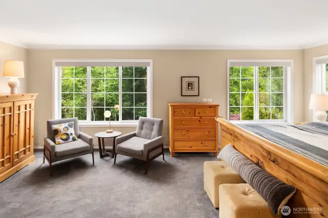 Begin and end each day in the comfort of this upper-level primary suite!