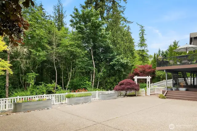 Backing to a protected greenbelt, this home offers exceptional privacy.