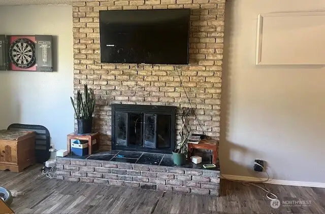 Main fireplace