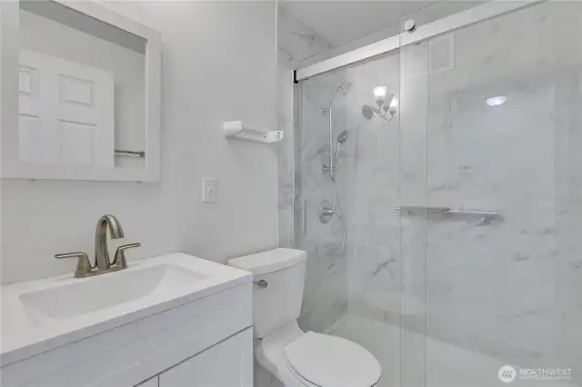 Upgraded Bathroom.