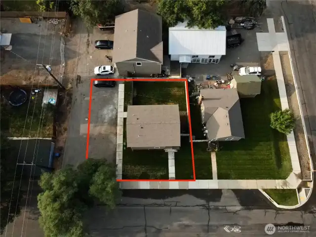 Property lines for reference only