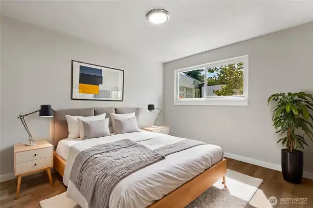 Virtually staged. 3rd bedroom