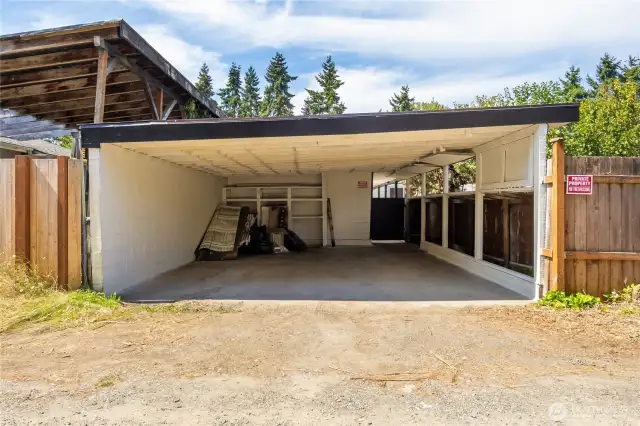 2-car car port