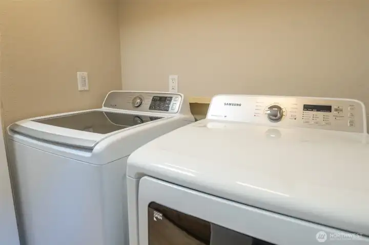 In-unit laundry.