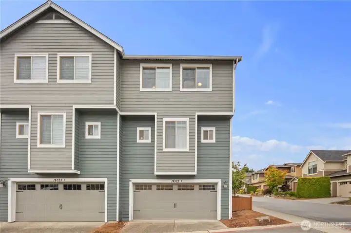 Two car garage