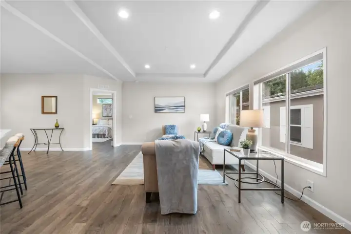 The view from here? Just as good as over there.