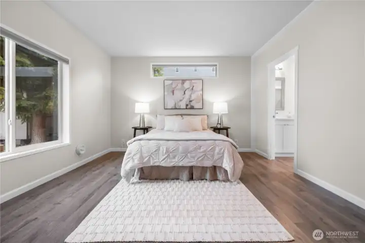 Primary suite goals: space + style + A/C comfort.