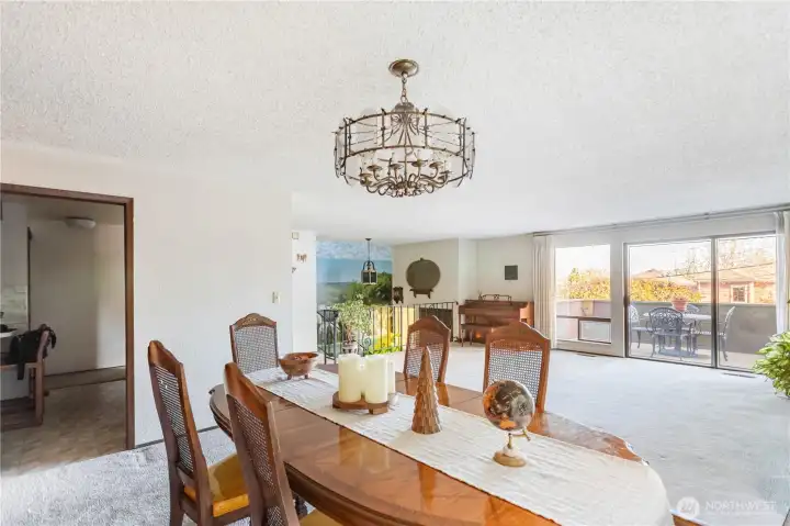 view east from diningroom