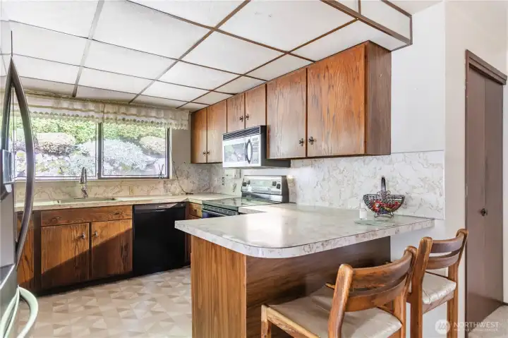 another view of kitchen