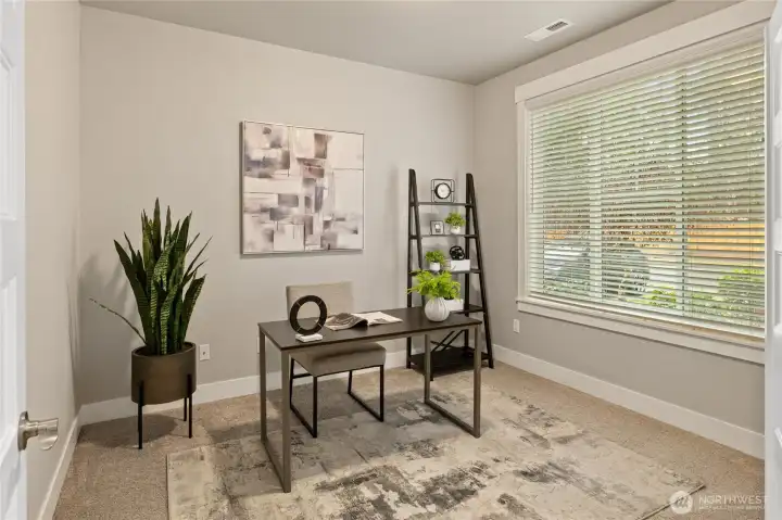 Office/flex room on main level