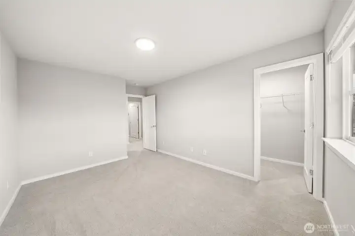 Bedroom 2 with walk in closet