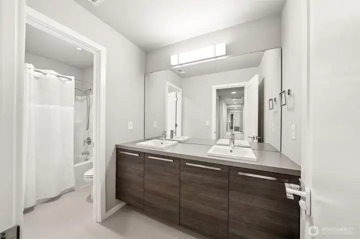 Full bathroom upstairs