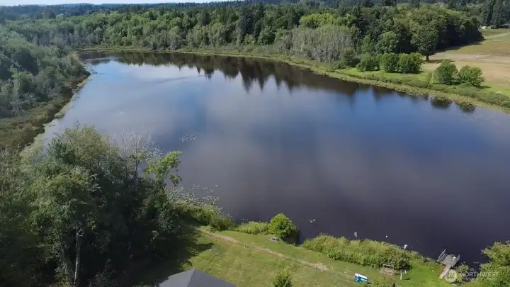 Chambers Lake offers a quiet place for fishing, bird watching, kayaking, wind surf & paddle boarding; its a no wake lake (small motors are allowed.)