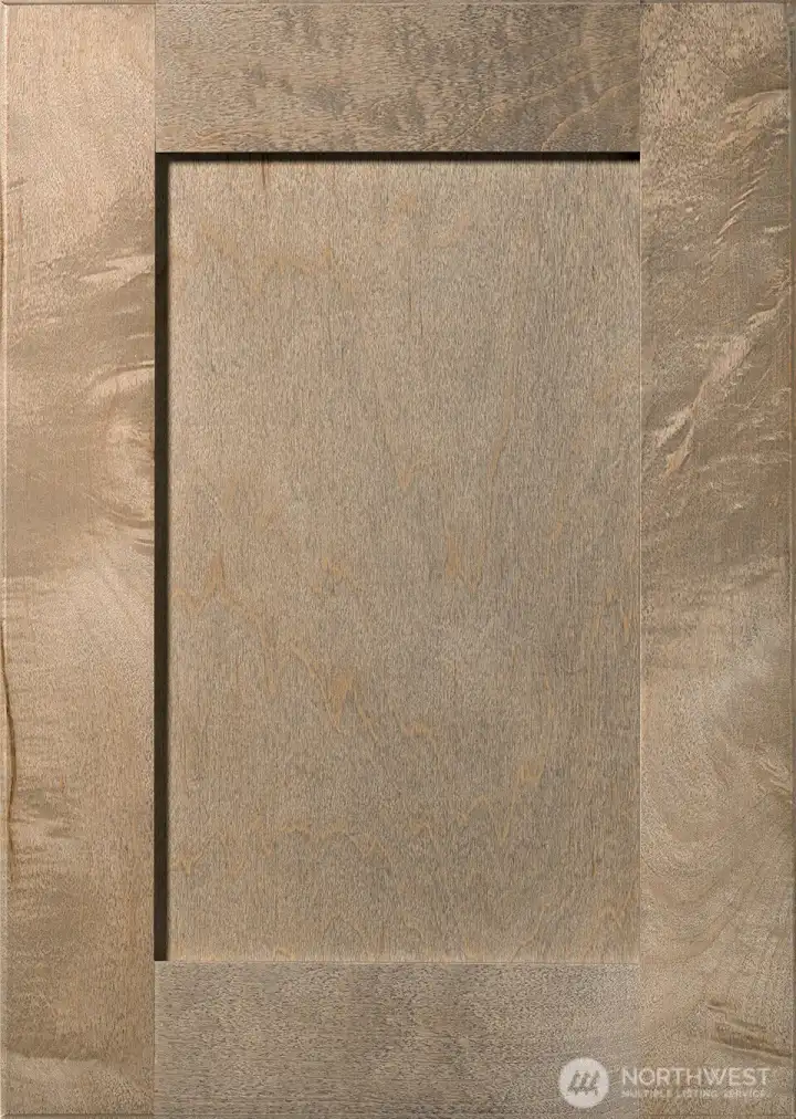 Cabinets throughtout home are a Shadow-stained Maple Shaker.