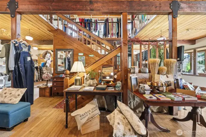 Country lifestyle merchandise adds charm and character to the store