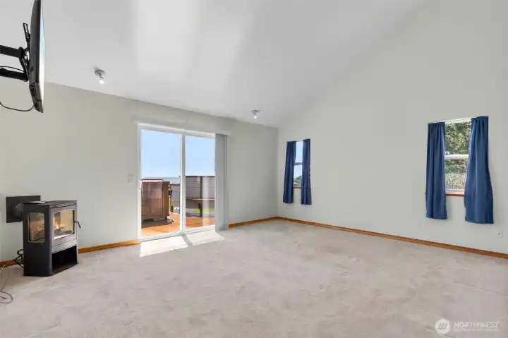 Main bedroom with --