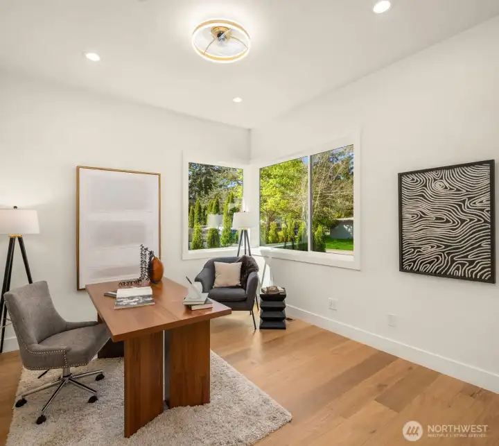 Spacious office with street view!