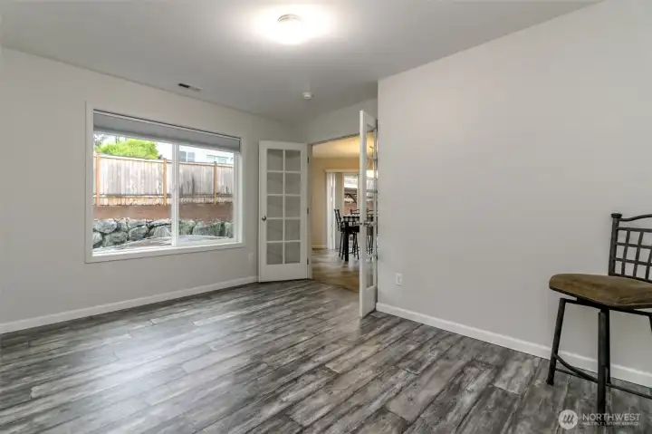 Flex room off Kitchen
