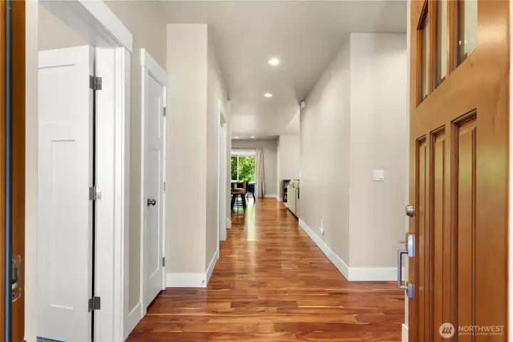 Entry way into this one level well built home.