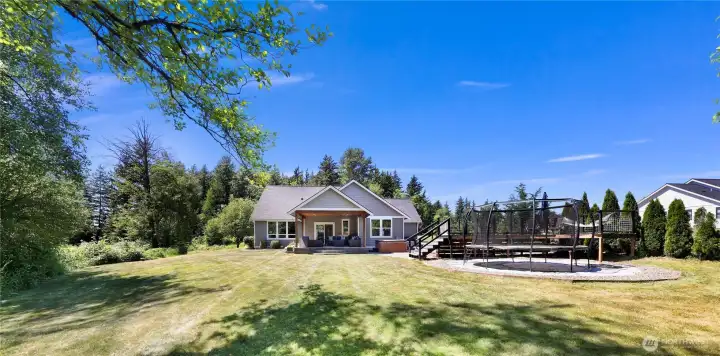 Beautiful yard, home and property.