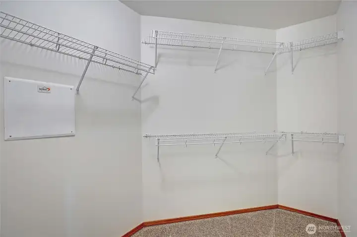 Primary Walk-in Closet~ Primary Walk-in Closet~
