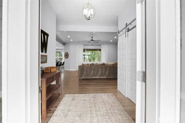 Bright, open, and designed to welcome guests.