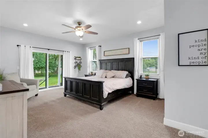 Your own private retreat at the end of the day.