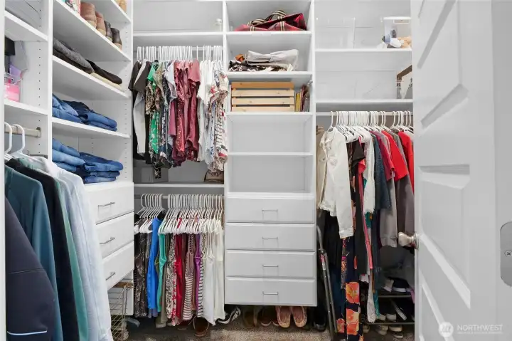 Because one closet just isn't enough.
