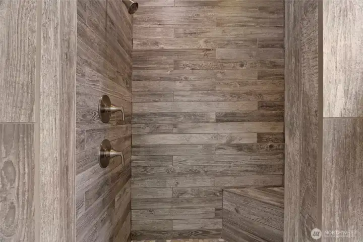 A spa-inspired ensuite designed for comfort.