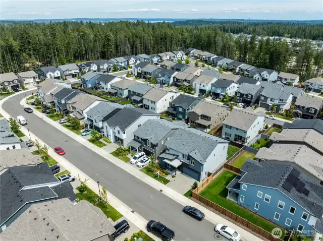 ocation in the neighborhood. This view is looking toward the northeast.