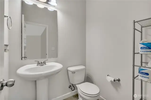 Main Floor Powder Room.