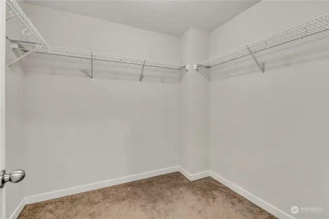 Primary Walk-In Closet