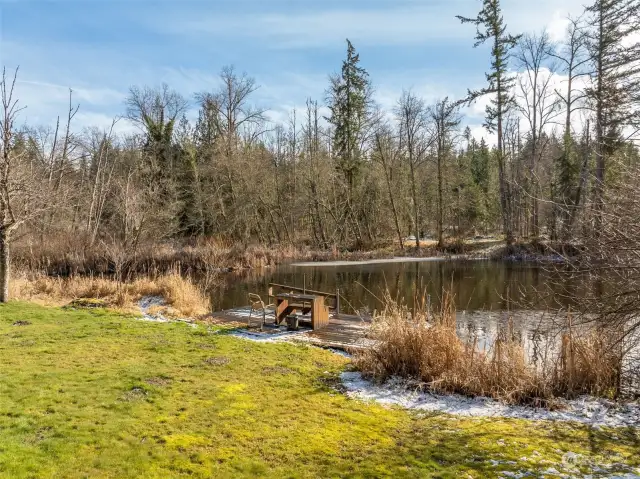 Springtime will be LUSH and GREEN as you look out over the inlet.