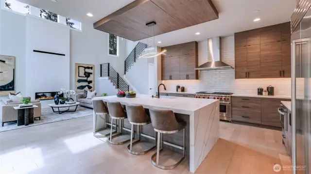 Open-concept Main Floor means you won't miss a beat when hosting