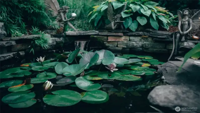 Water feature.