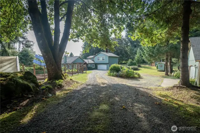 Once inside the gate, it's as if one enters a different world of peace, light and tranquility.