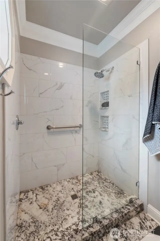 Updated primary shower