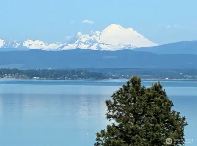 Mt Baker from the deck.