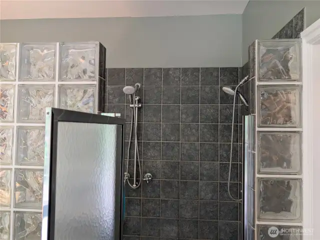Primary 5 pc bath with dual shower controls. #10920 Chaucer St SE, Olympia, WA 98501#10920 Chaucer St SE, Olympia, WA 98501