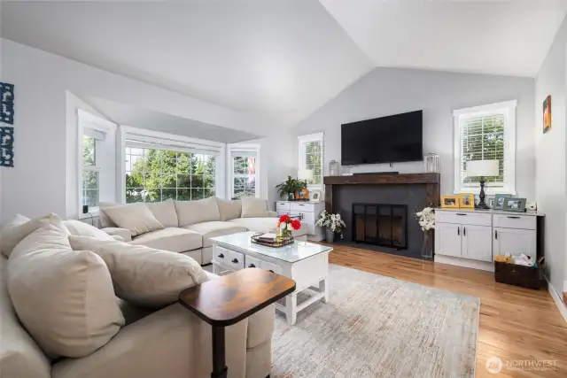 Light and bright this home has new interior trim and doors.