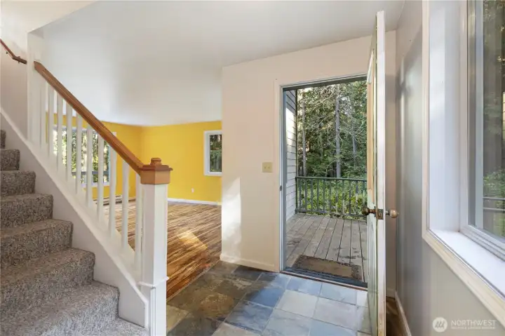 Main floor entrance.