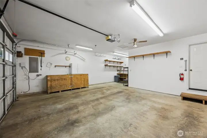 Garage for the home.