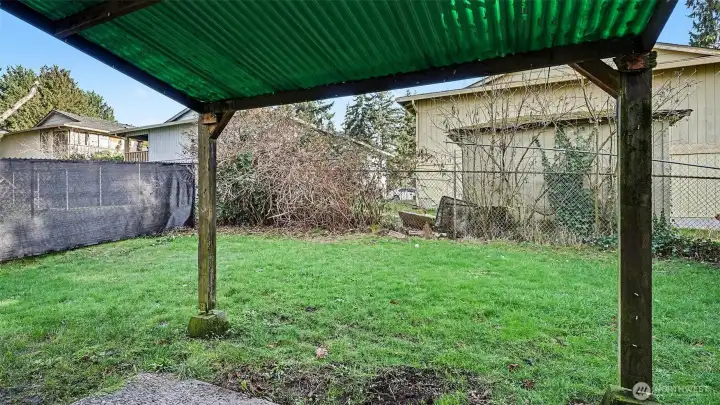 Unit 1 - Patio & Yard