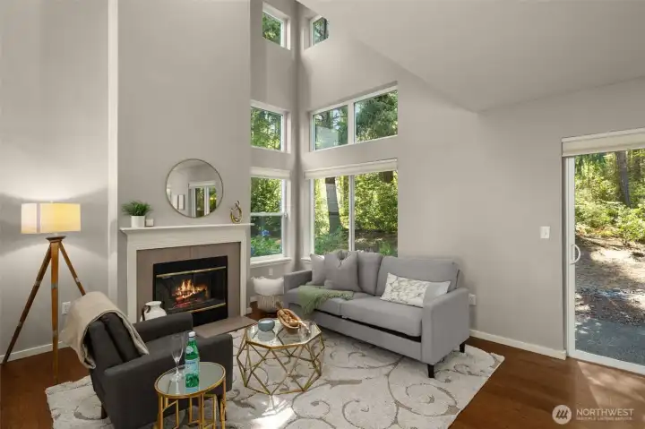 The home lives large!