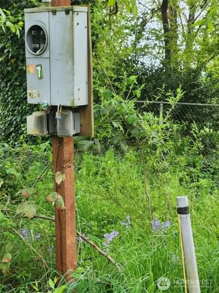 Power box on property